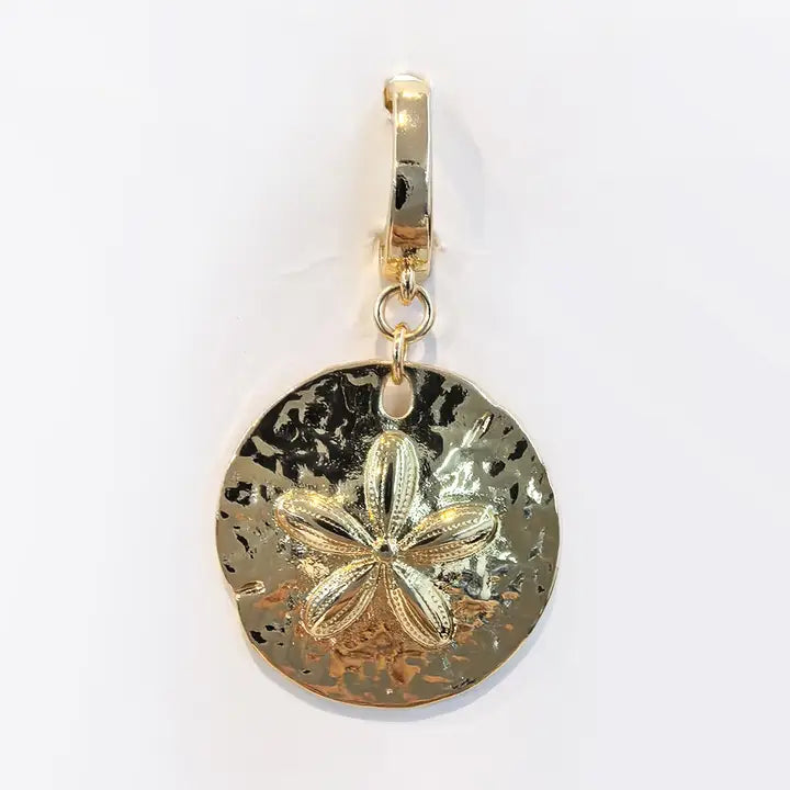 sand dollar bikini charm