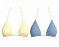 Blue Canary Reversible Bikini Top