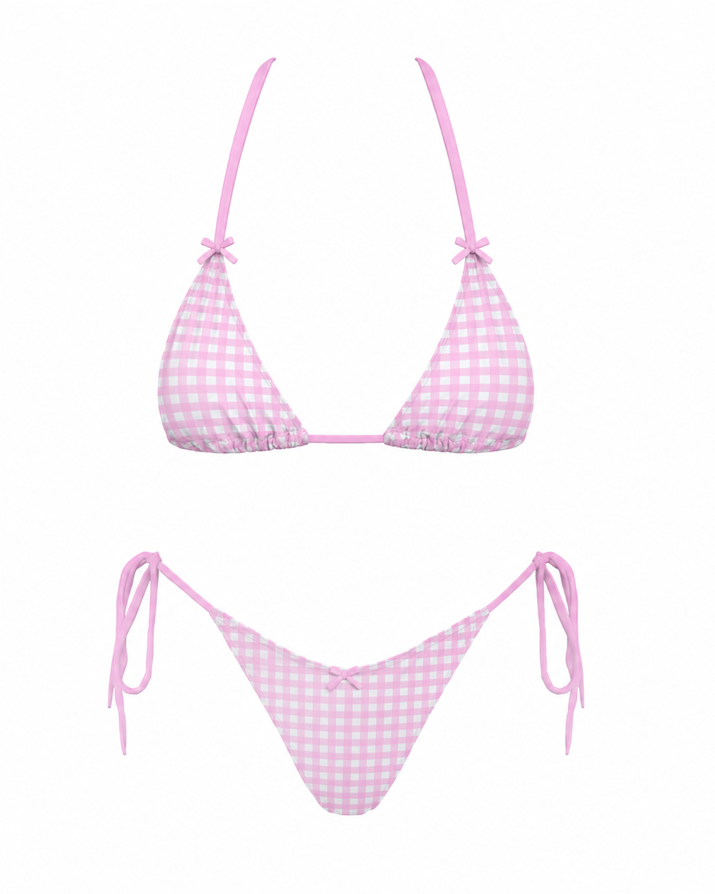 Strawberry Picnic Bikini Top