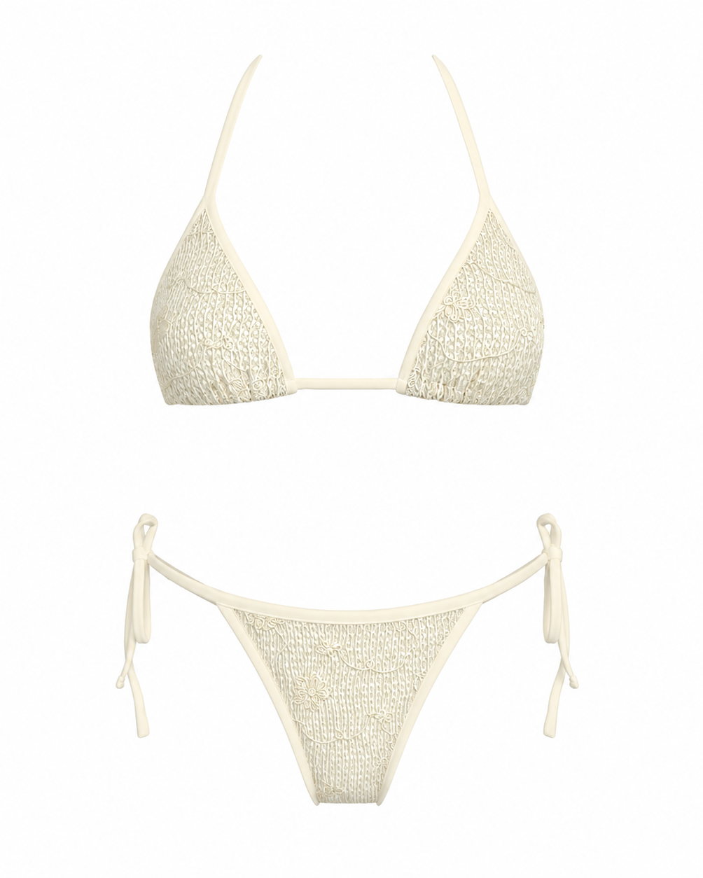 Coconut Cream Bikini Bottoms