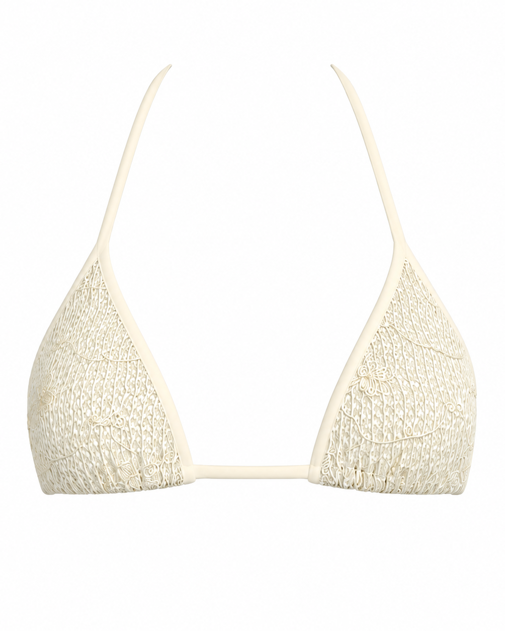 Coconut Cream Bikini Top