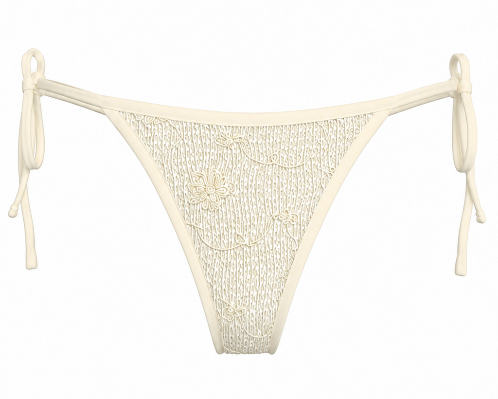 Coconut Cream Bikini Bottoms