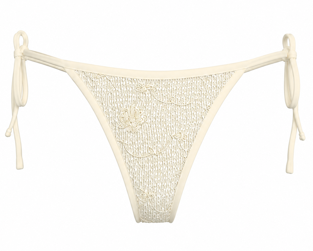 Coconut Cream Bikini Bottoms