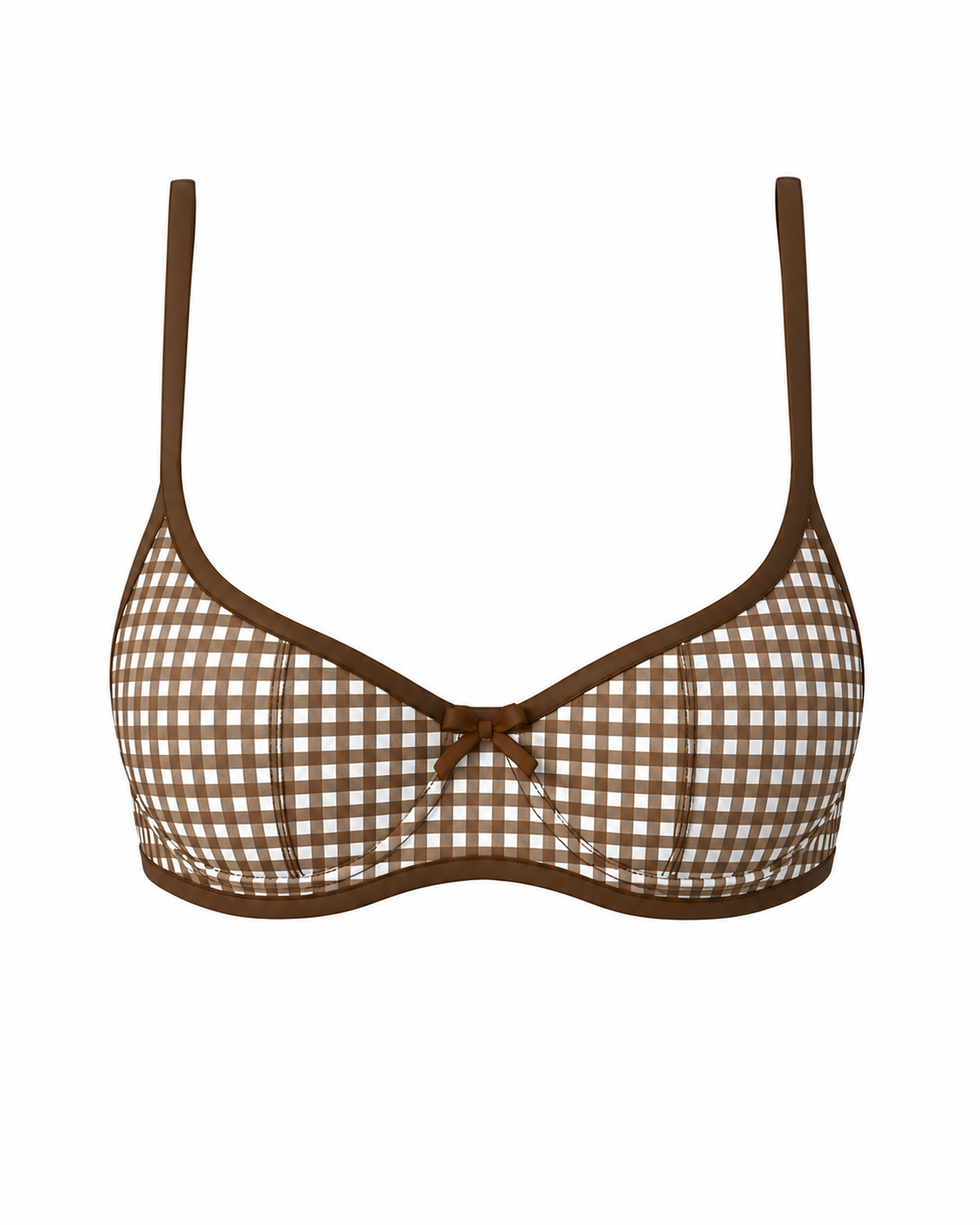 Seaside Picnic Bikini Top