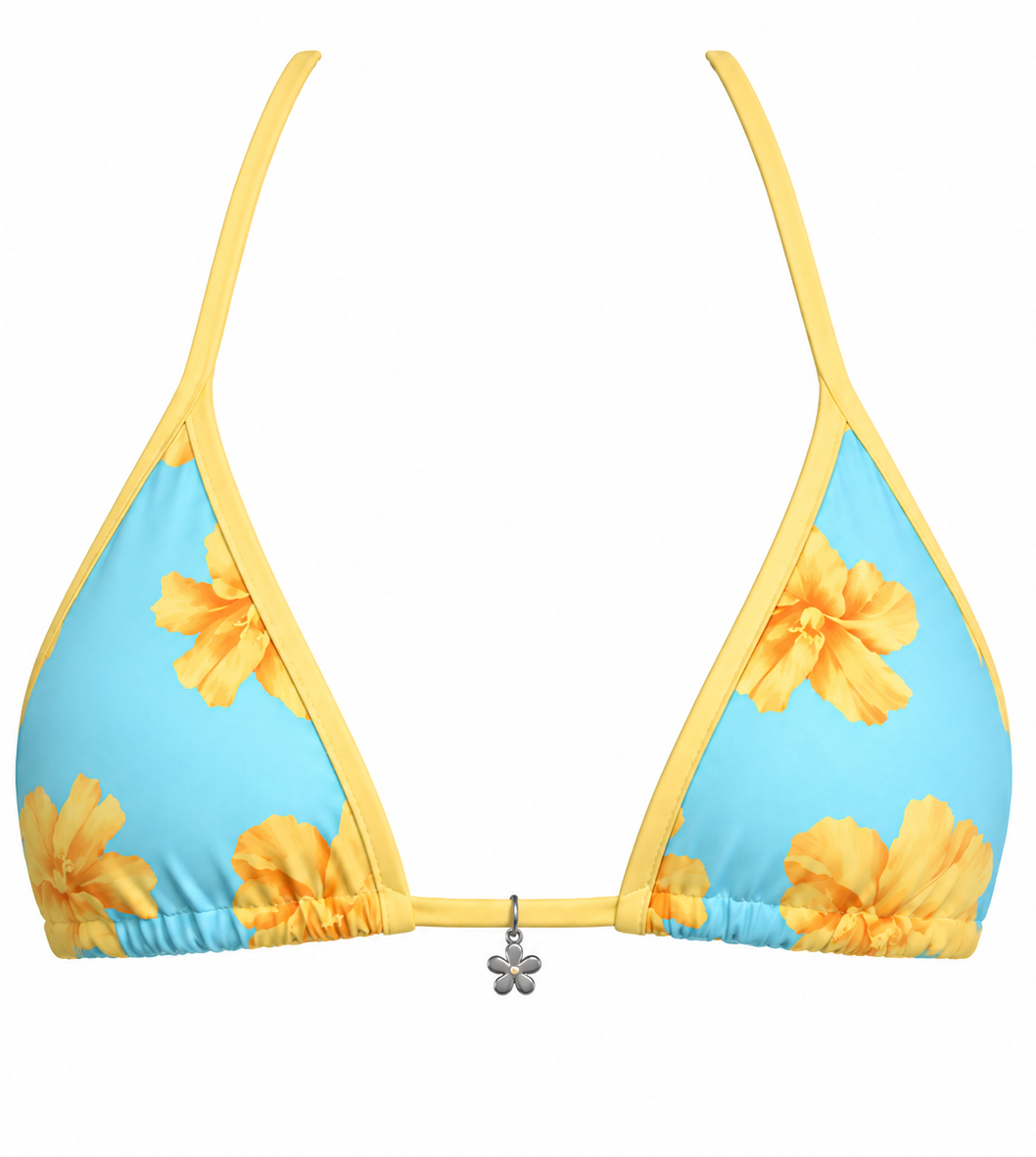 Tropical Bloom Bikini Top