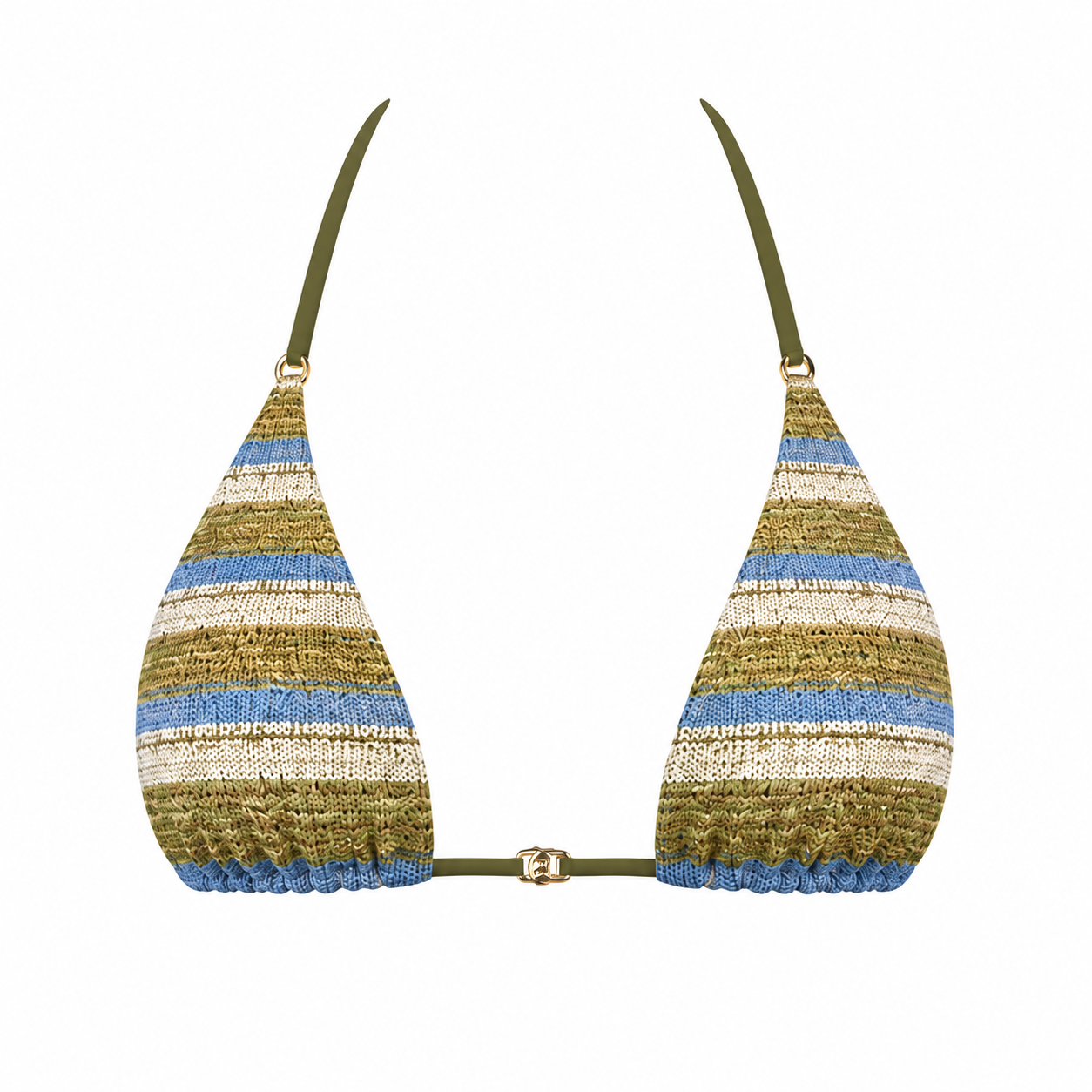Olive Tide Bikini Top