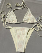 Coconut Cream Bikini Bottoms