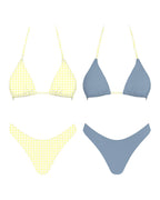 Blue Canary Reversible Bikini Top